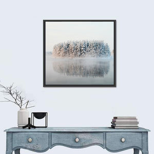 Karelia Winter Lake Wall Art