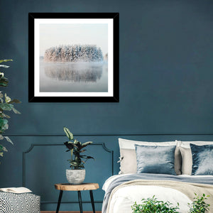 Karelia Winter Lake Wall Art