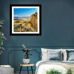 Constantine Cliffside at Golden Hour Wall Art