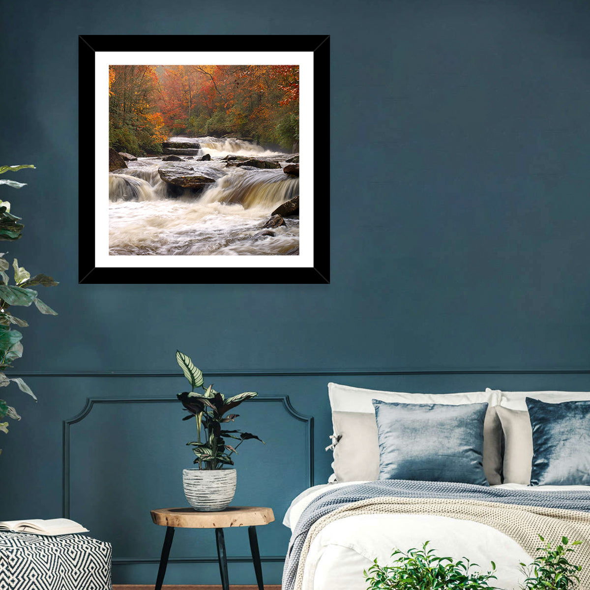 Carolina River in Autumn Wall Art