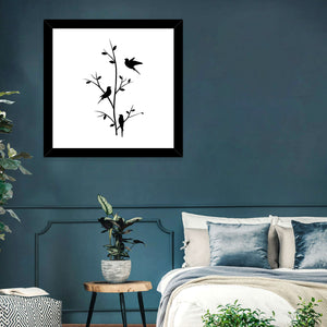 Birds on Branches Wall Art