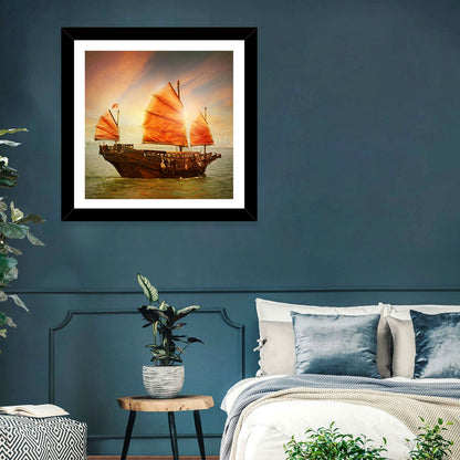 Sailing Boat Wall Art