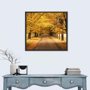 Autumn Road Wall Art