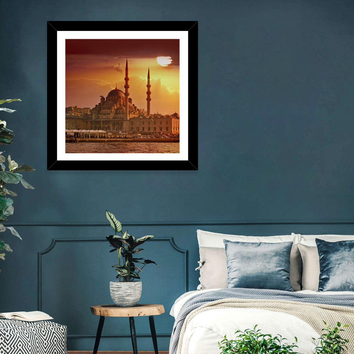 Yeni Cami Golden Hour Wall Art