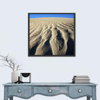 Endless Rippled Sand Dunes Wall Art