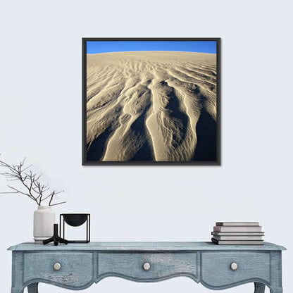 Endless Rippled Sand Dunes Wall Art