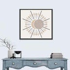 Sunburst Boho Minimalist Ii Wall Art