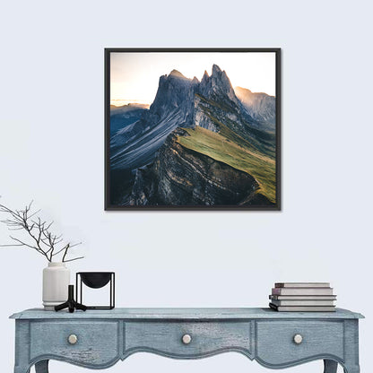 Seceda Ridge, Dolomites Wall Art