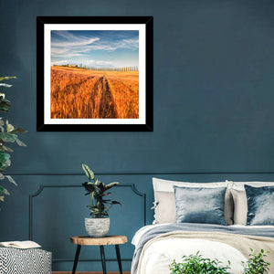 Tuscan Wheat Field Wall Art