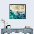 Aerial Beach Abstract Wall Art