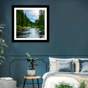 Bavarian Forest River Wall Art