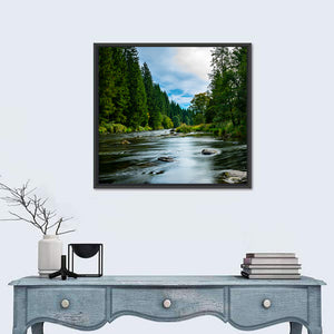 Bavarian Forest River Wall Art