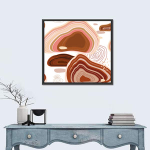 Precious Stones Abstract Wall Art