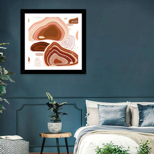 Precious Stones Abstract Wall Art