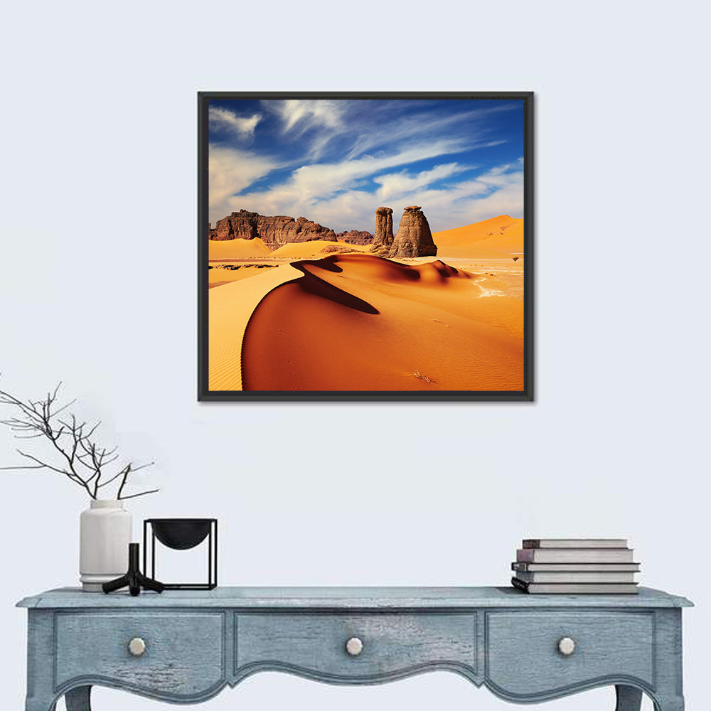 Tadrart Rouge Sand Dunes Wall Art
