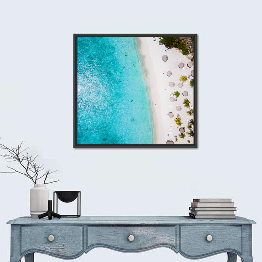 Cas Abou Aerial Shoreline Wall Art