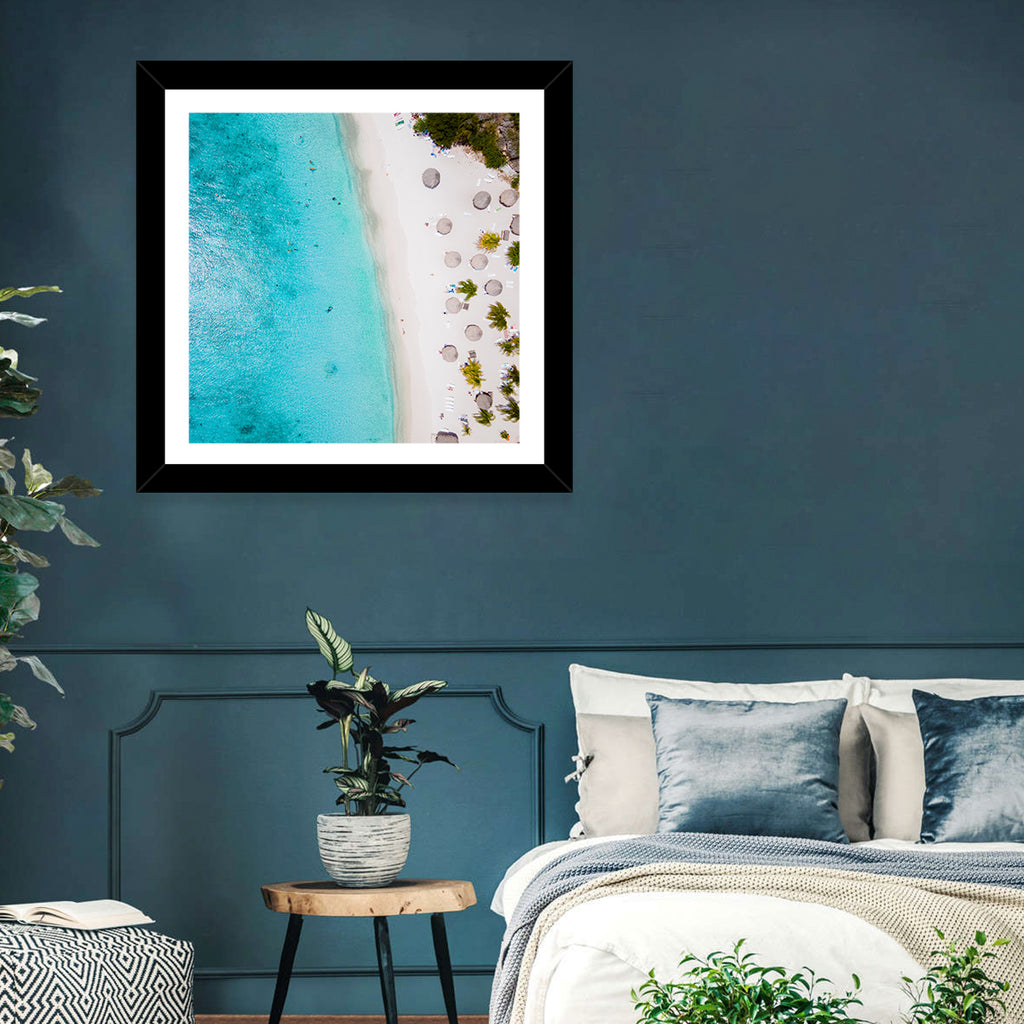 Cas Abou Aerial Shoreline Wall Art