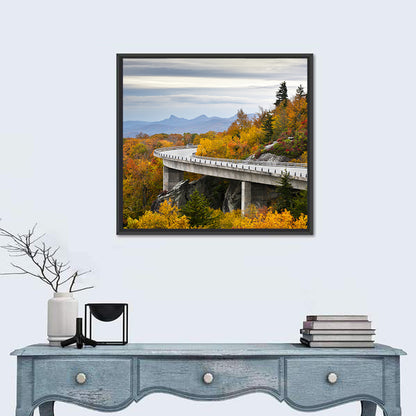 Linn Cove Viaduct at Grandfather Mountain Wall Art
