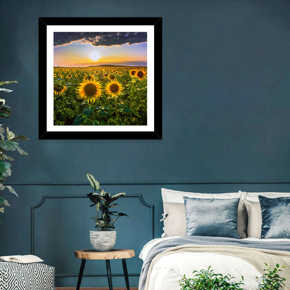 Field of Sunflowers Wall Art