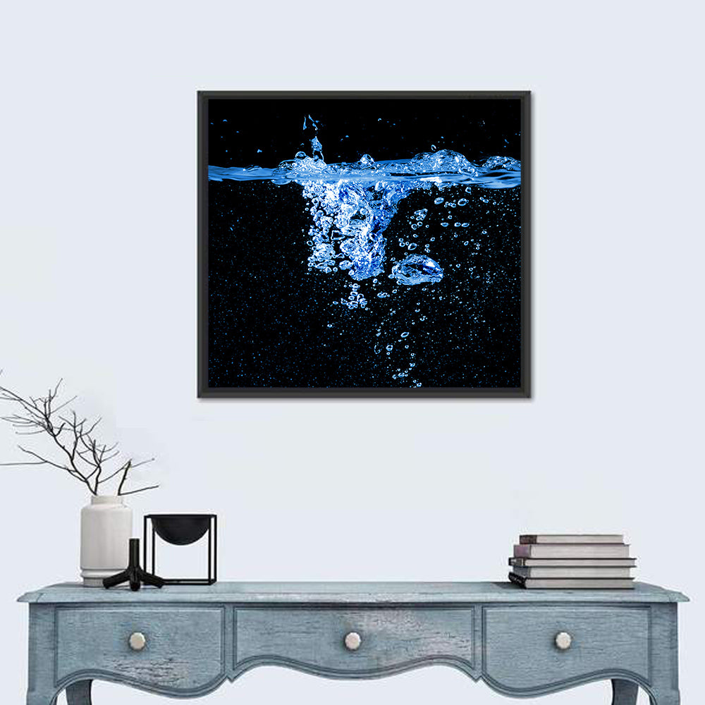 Underwater Bubble Motion Wall Art