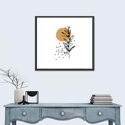 Ink Botanical Sun Study Wall Art