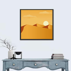 Desert Sunset Wall Art