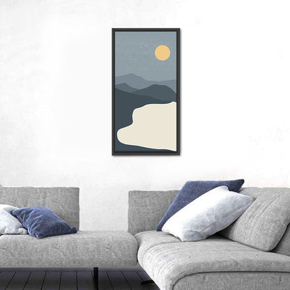 Sandy Mountains at Dusk Wall Art