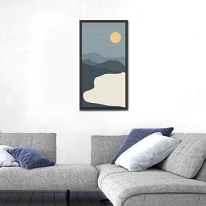 Sandy Mountains Minimalist Wall Art