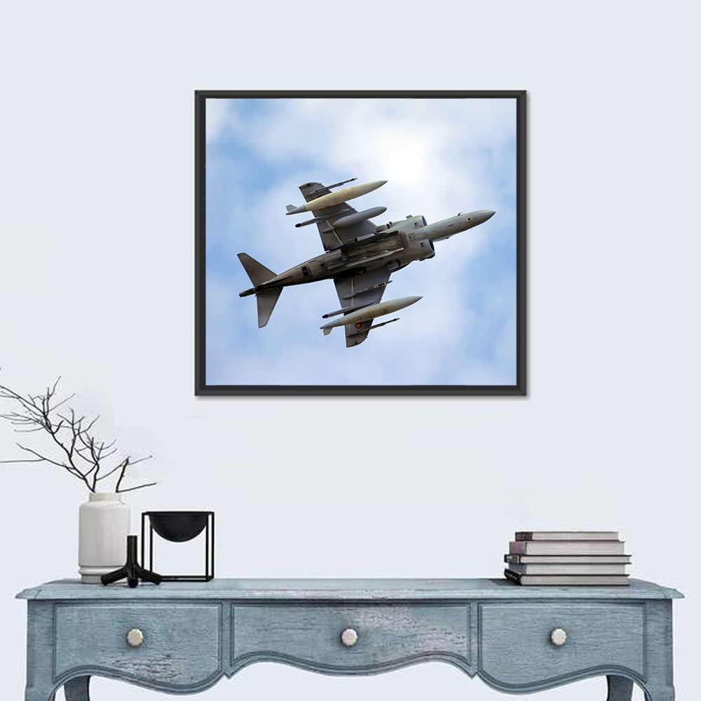 Low Angle Fighter Jet Overhead Wall Art