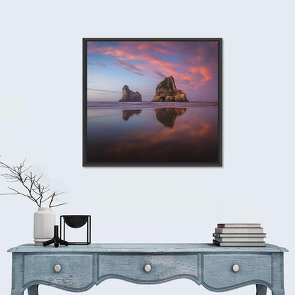 Wharariki Beach Sunrise Wall Art