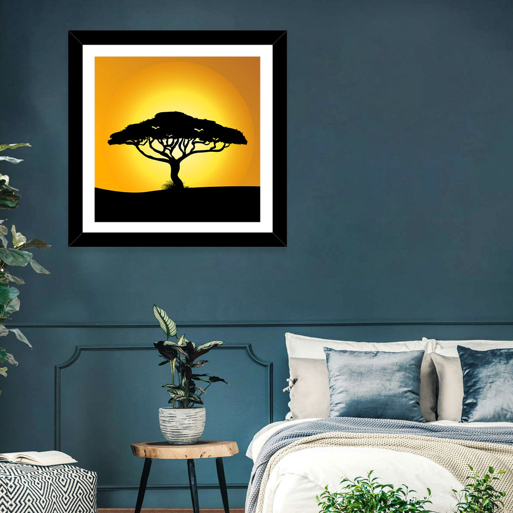 Acacia at Sunset Wall Art