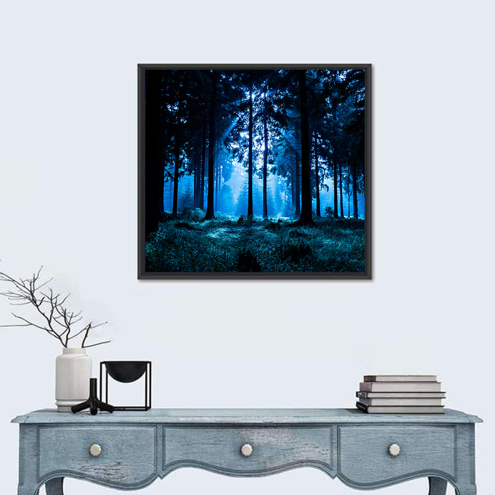 Thuringia Forest at Dusk Wall Art