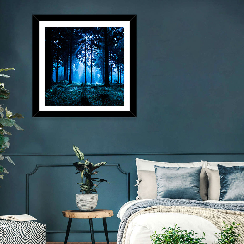 Thuringia Forest at Dusk Wall Art