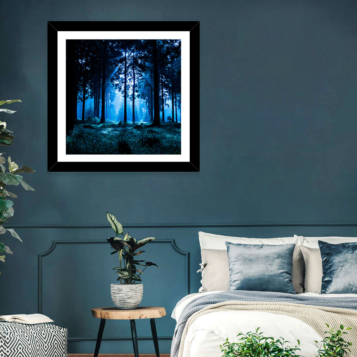 Thuringia Forest at Dusk Wall Art