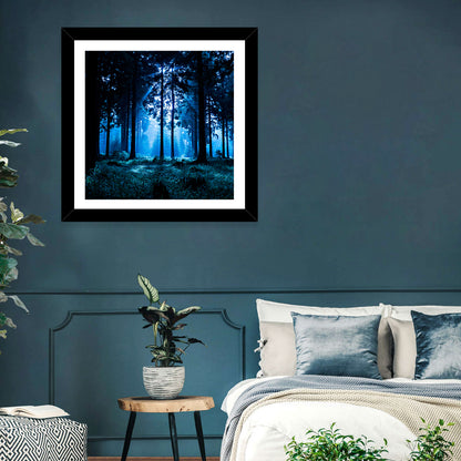 Thuringia Forest at Dusk Wall Art
