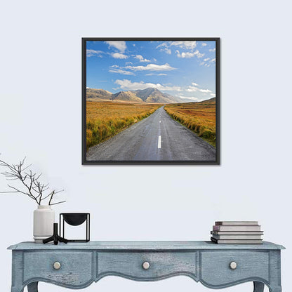 Autumn Mountain Road Wall Art