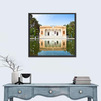 Yazd Fire Temple Reflection Wall Art