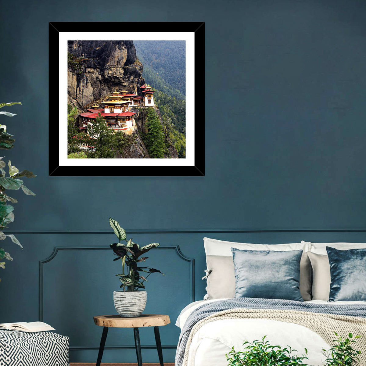 Tiger's Nest Monastery, Paro Bhutan Wall Art