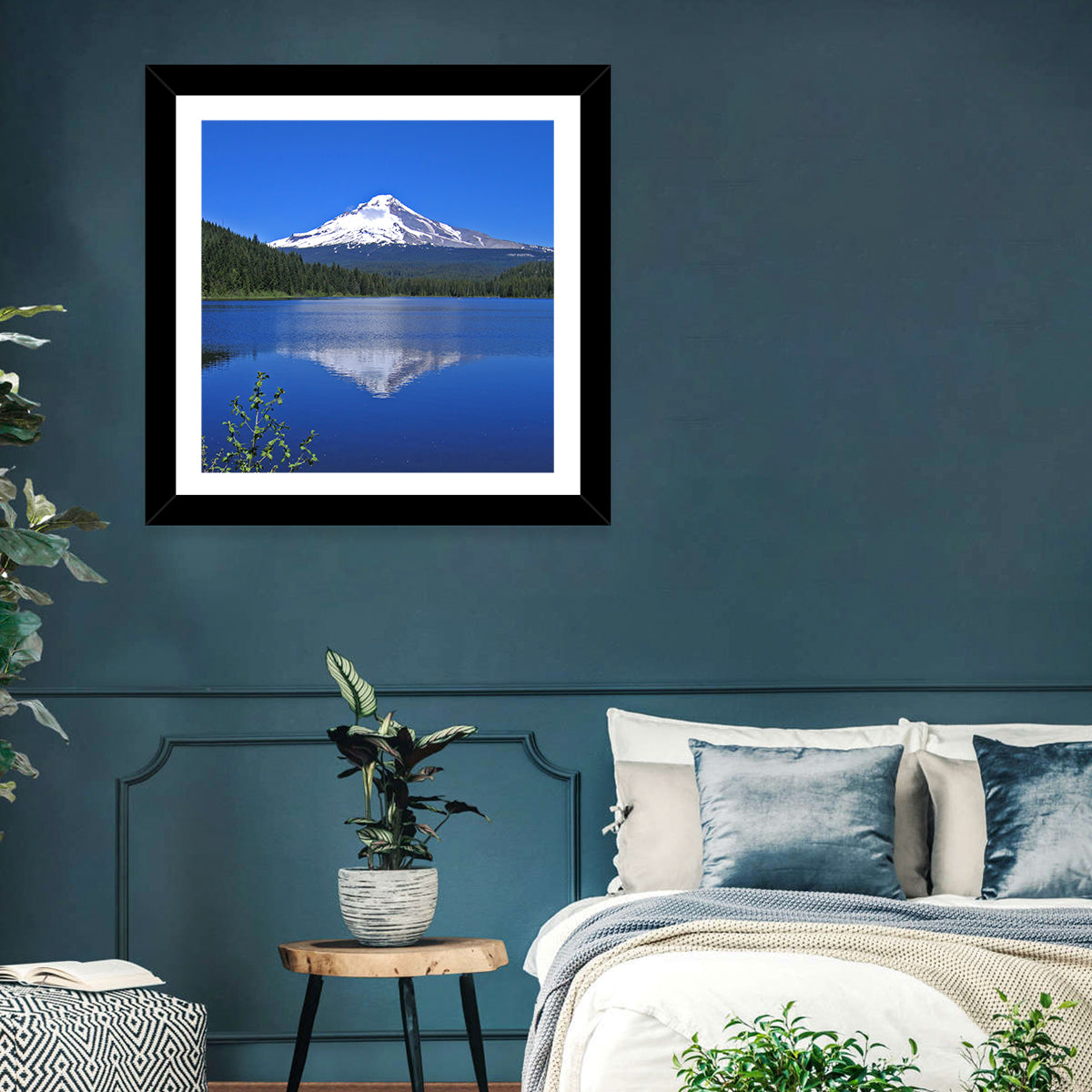 Mount Hood at Trillium Lake Wall Art