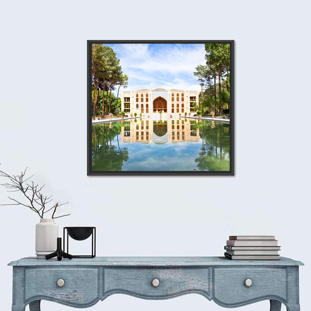 Fin Garden Palace Reflection Wall Art