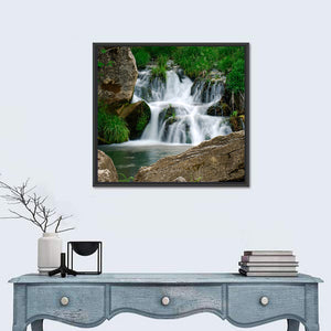 Rocky Waterfall Wall Art