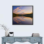 Mount Hood Reflection at Trillium Lake Wall Art