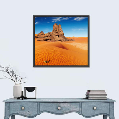 Sahara Rock Formation Landscape Wall Art