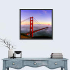 Foggy Golden Gate Bridge Wall Art