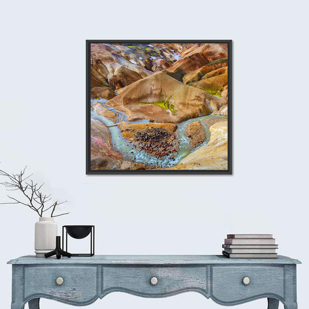 Kerlingarfjöll Geothermal Landscape Wall Art