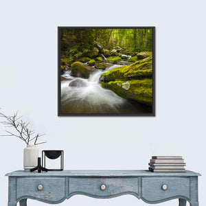 Gatlinburg Park Stream Wall Art