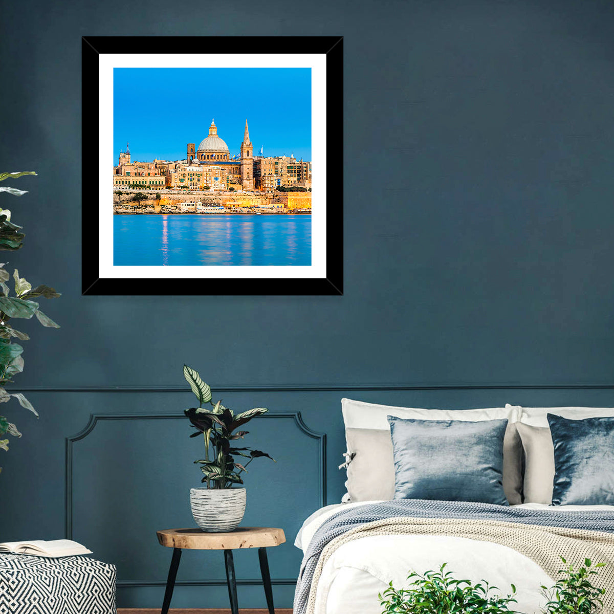 Valletta Skyline Wall Art