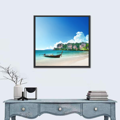 Railay Beach View, Krabi Wall Art