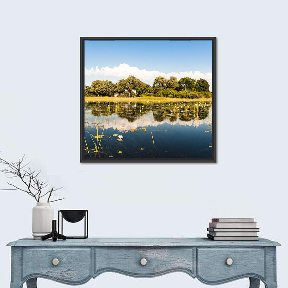 Okavango Delta Waterlilies Wall Art