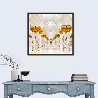 Sheikh Zayed Grand Mosque Colonnade Wall Art